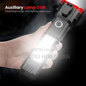 4 Mode LED Torch with Side Light