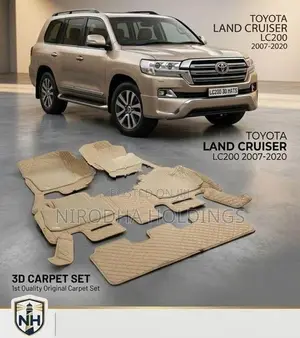 3D Carpet Set for Toyota Land Cruiser LC200