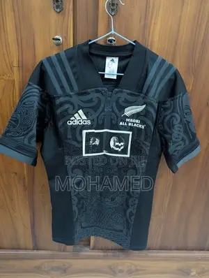 Adidas Māori All Blacks Rugby Jersey