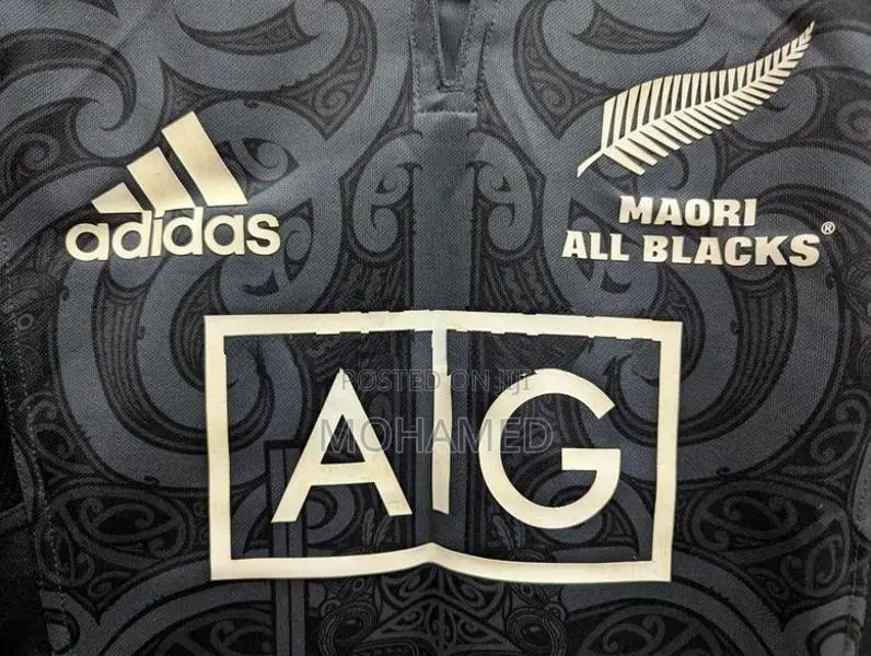 Adidas Māori All Blacks Rugby Jersey