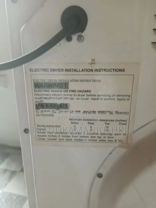 Cloth Dryer Machine