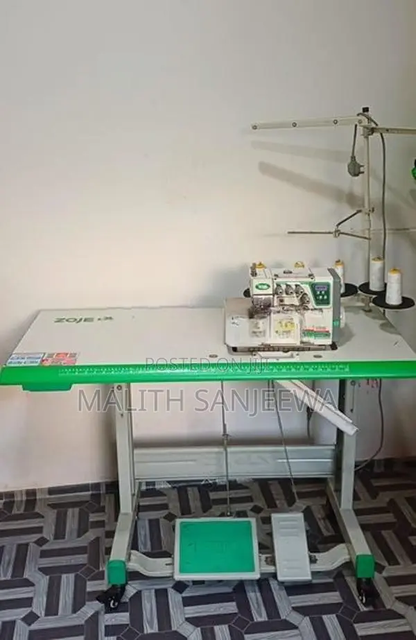 ZOJE 2 Needle 5 Thread Overlock Machine