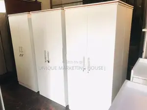 Modern 2 D White 6ft Half Hanging Wardrobe