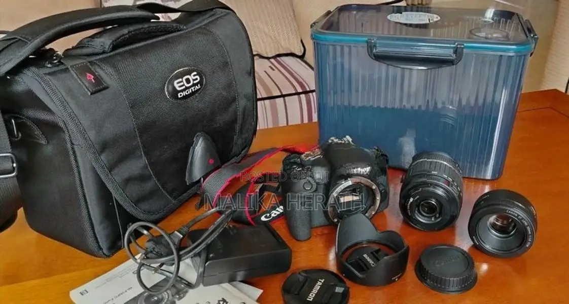 Canon EOS 750D DSLR Full Photography Kit