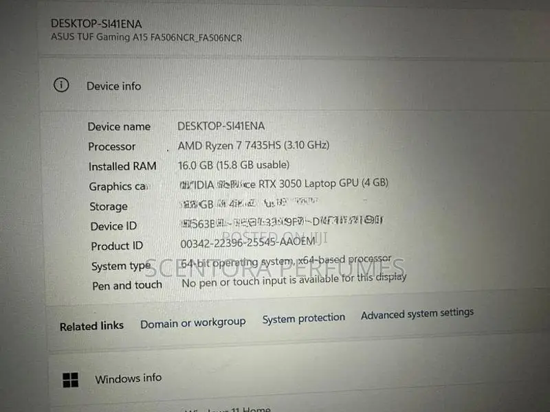 Asus TUF Gaming FA506N Laptop