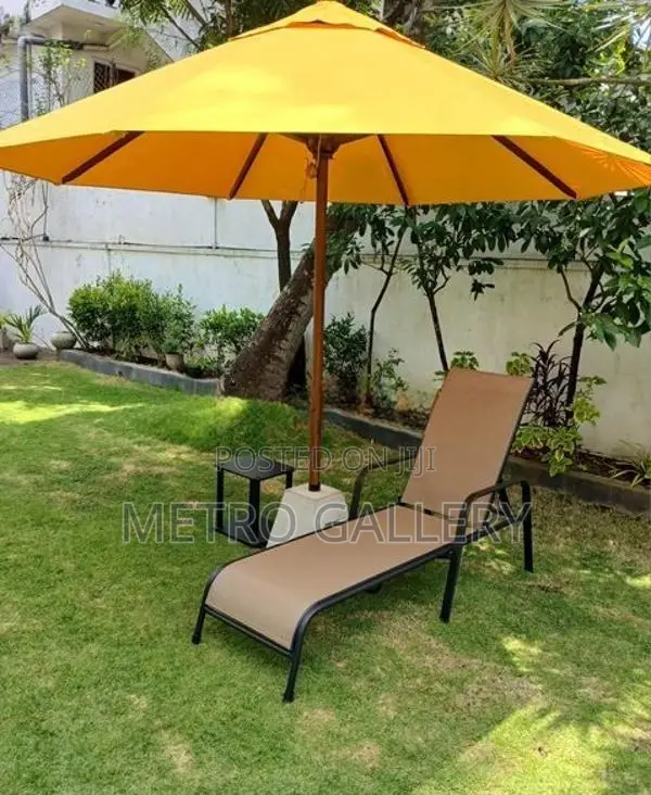 Steel Sun Bed