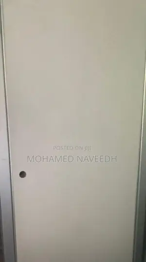 White Door with Frame