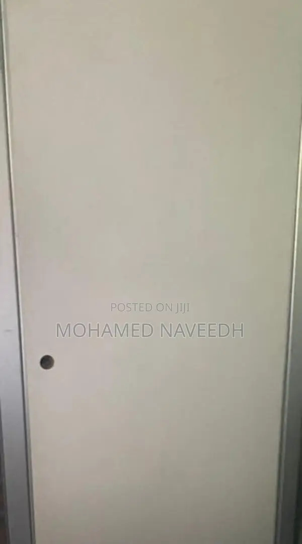 White Door with Frame