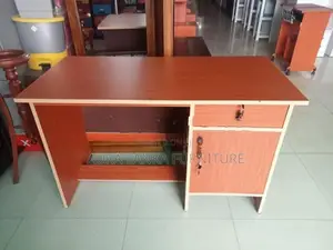 Melamine Table with Cupboard 004