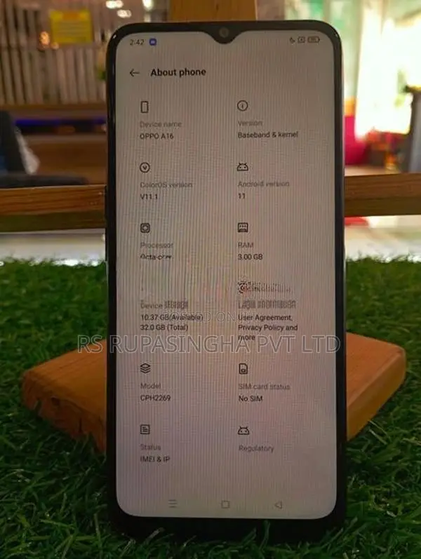 Oppo A16 3GB 32GB (Used)