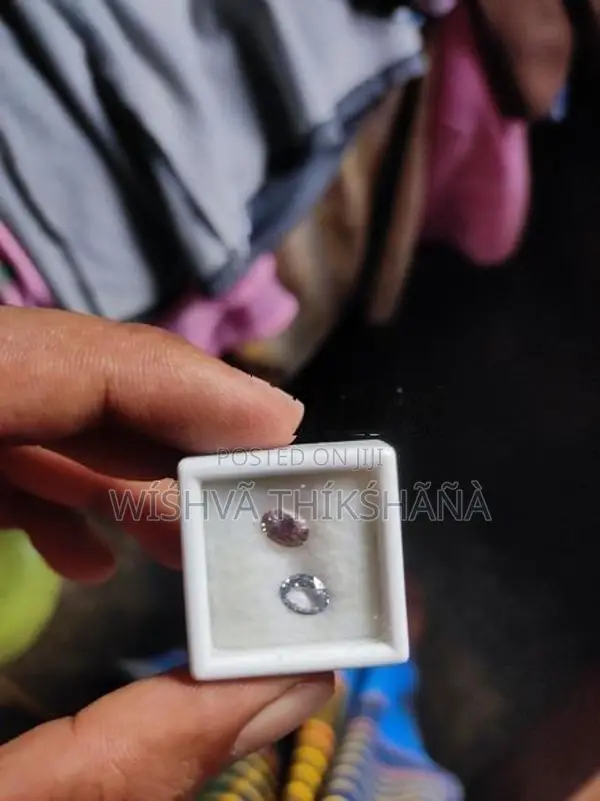White Sapphire Earrings
