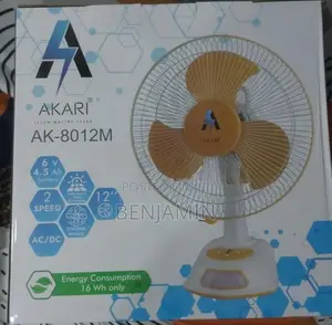 Akari Rechargble Fan 12''