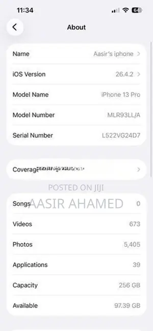 Apple iPhone 13 Pro (Used)