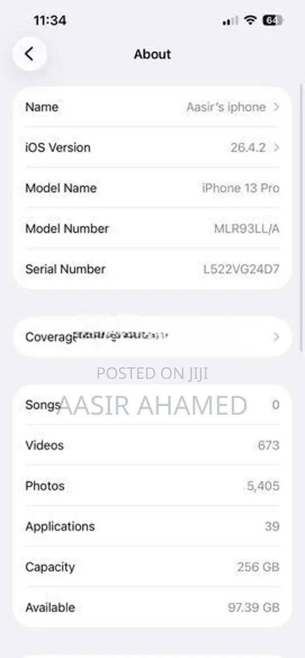 Apple iPhone 13 Pro (Used)