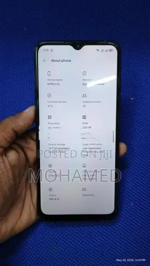 Oppo A15 3GB 32GB (Used)