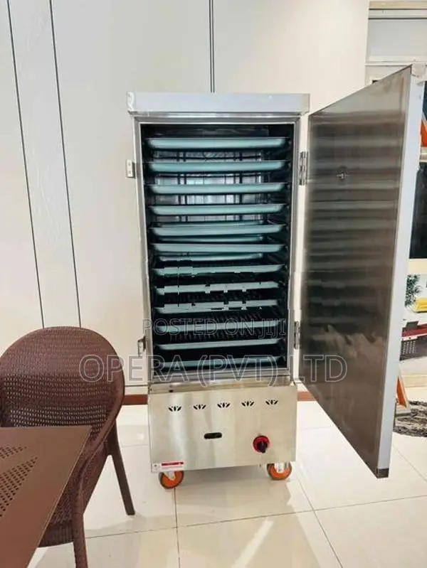 Gas Rice Steamer 12 Trays