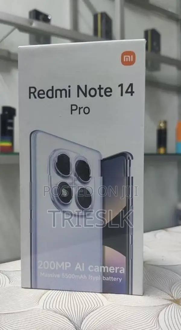 Xiaomi Redmi Note 14 Pro Midnight Black (Brand New)