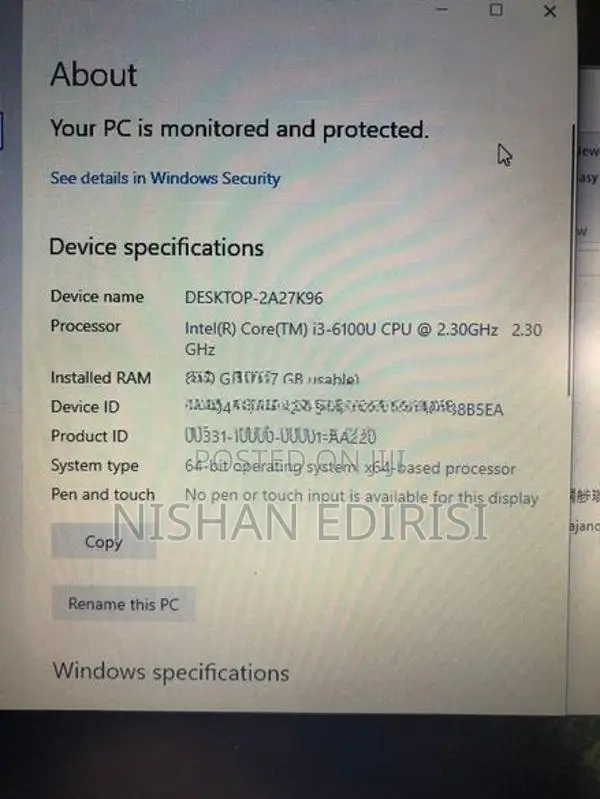 Lenovo Thinkpad Laptop