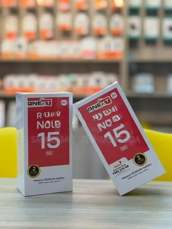 Xiaomi Redmi Note 15 8GB RAM 256GB ROM (Brand New)