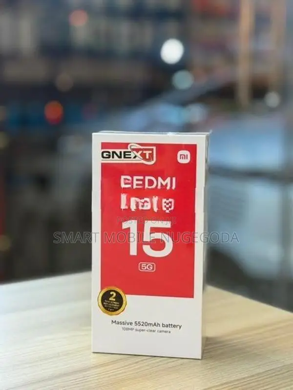 Xiaomi Redmi Note 15 8GB/256GB (Brand New)