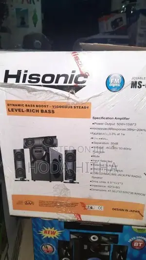 Hisonic 3.1 Blutooth subwoofer