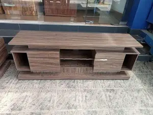 Melamine Tv Stand with Setup Cupboard 75 "