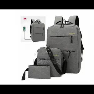 3 Pcs Travel Backpack - Unisex