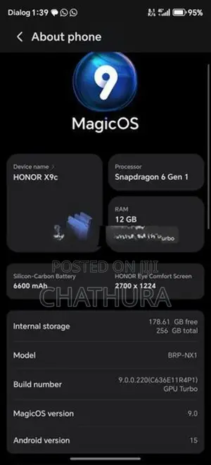 Honor X9c (Used)