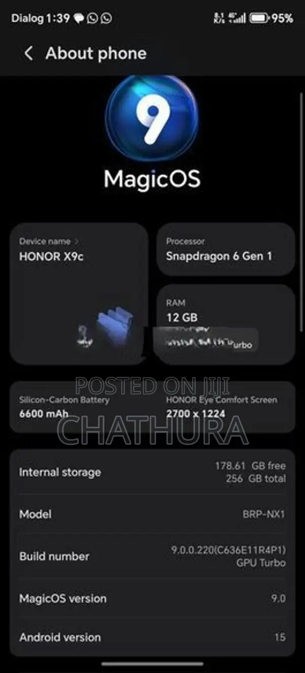 Honor X9c (Used)
