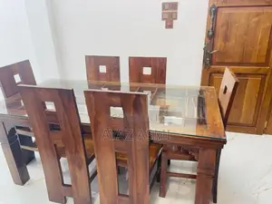 Teak dining table