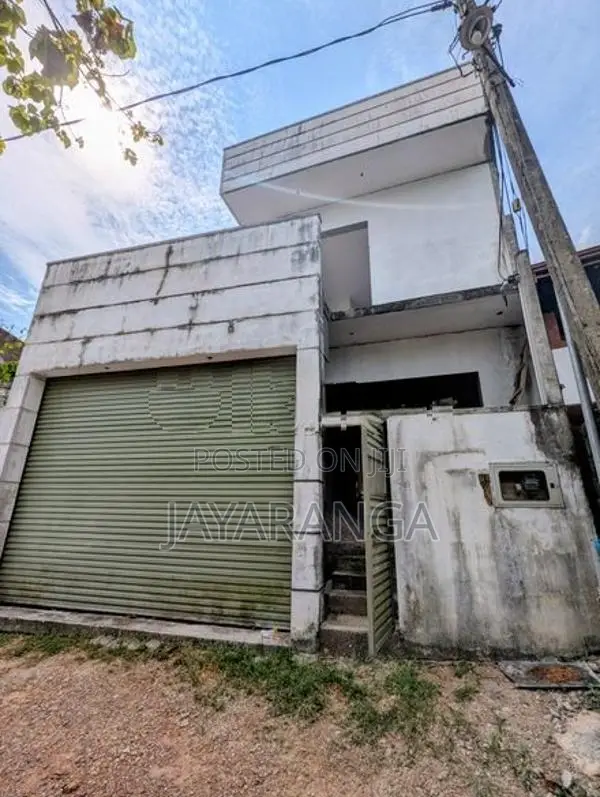 Partly Completed 2-Story House for Sale at Malabe