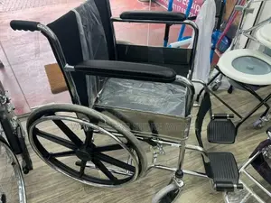 Wheelchair with Alloy Wheel Tyre