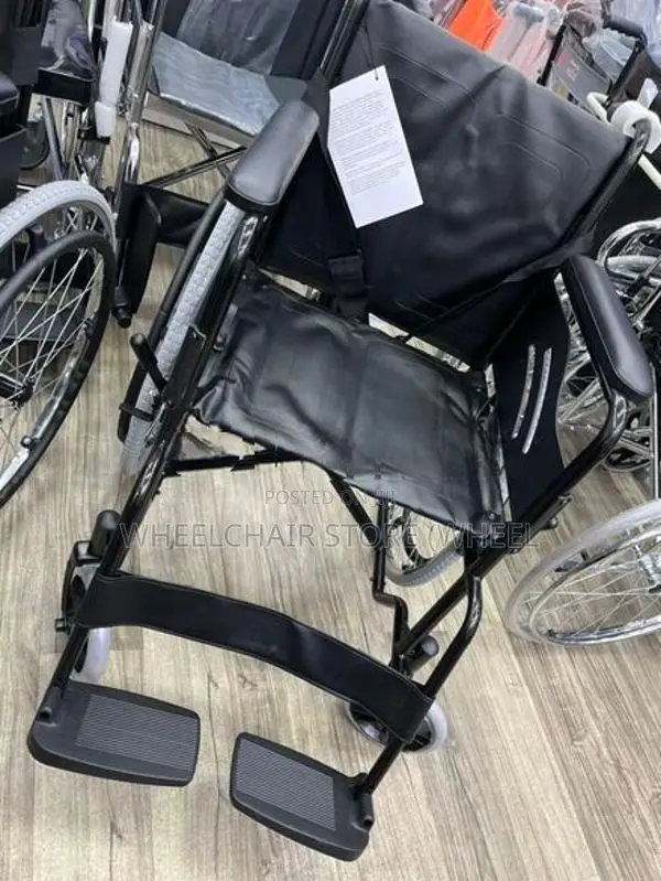 Wheelchair Black Edition with Safety Belt