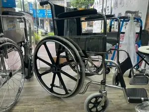 Wheelchair with Alloy Wheel Tyre