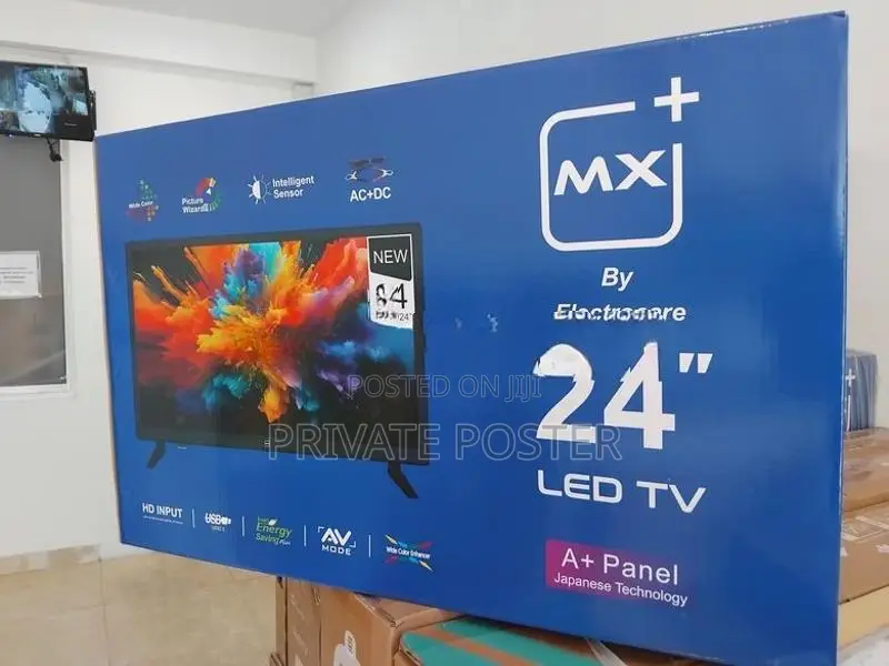 New 24 inch MX+ LED HD TV