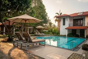 Beachside Tropical Apartment with Pool & Garden for rent in Negombo