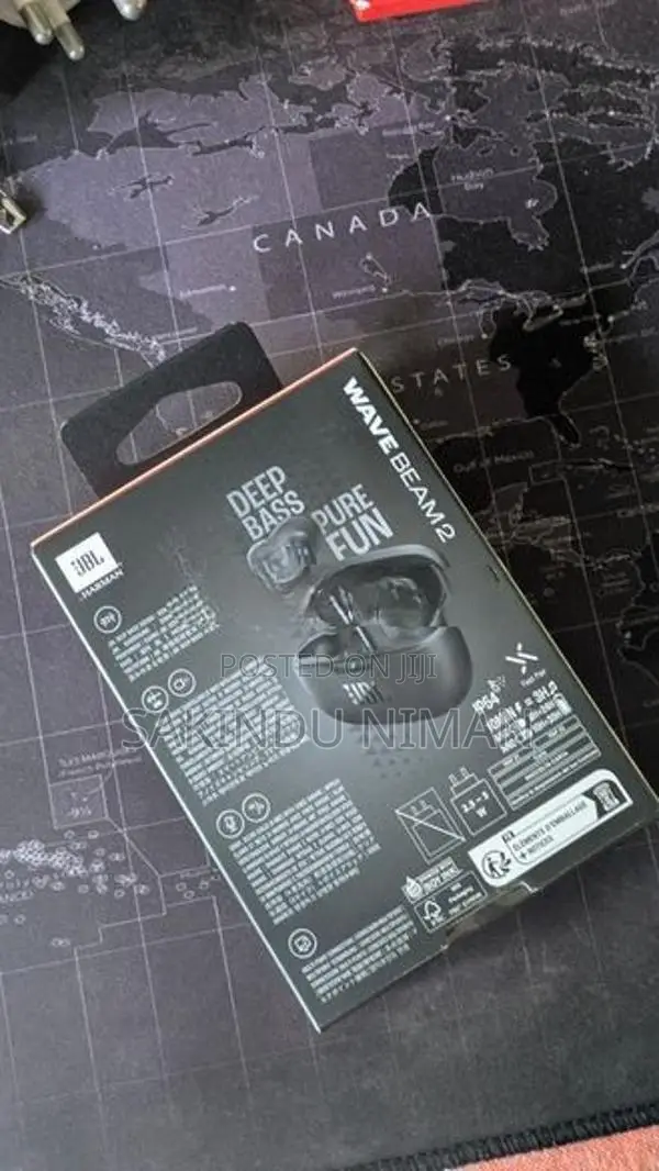 JBL Wave Beam 2 (Left Earbud + Charging Case)