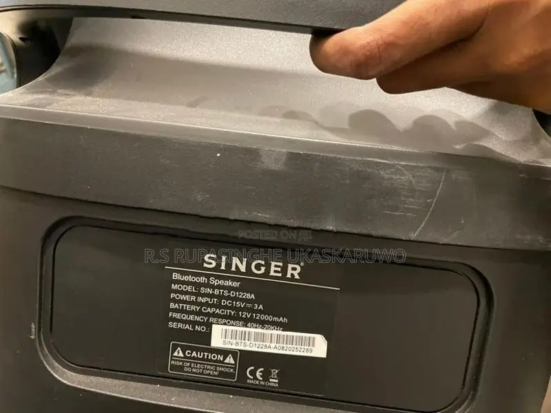 Singer Party Box