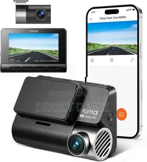 70mai Dash Cam 4K A800S with Rear Set