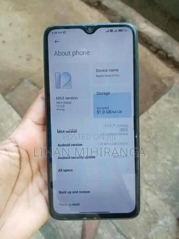 Xiaomi Redmi Note 8 Pro (Used)