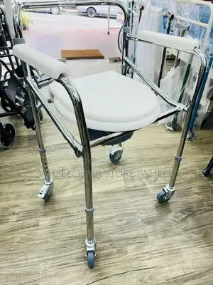 Commode Chair with Wheel