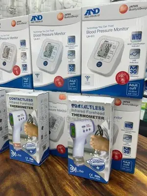 Blood Pressure Monitor with Forehead Thermometer