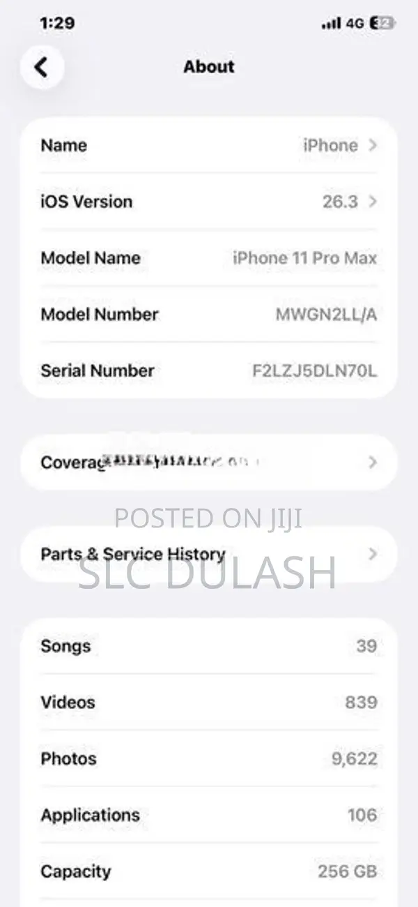 Apple iPhone 11 Pro Max US (Used)