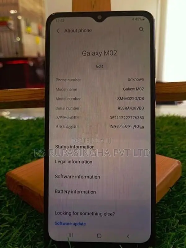 Samsung Galaxy M02 3GB 32GB (Used)