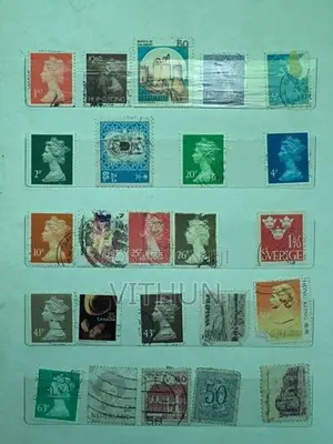 Old Stamps Book