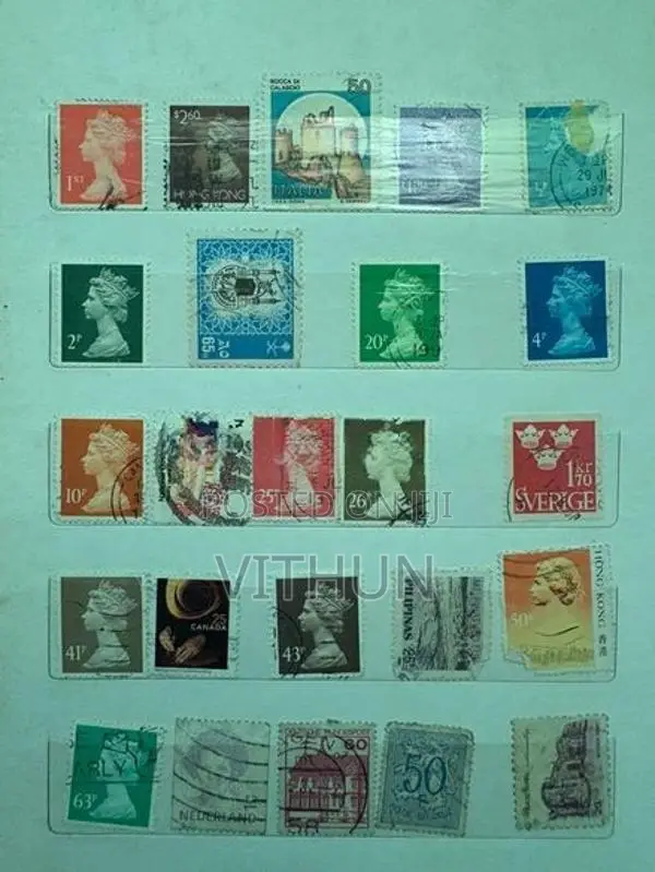 Old Stamps Book