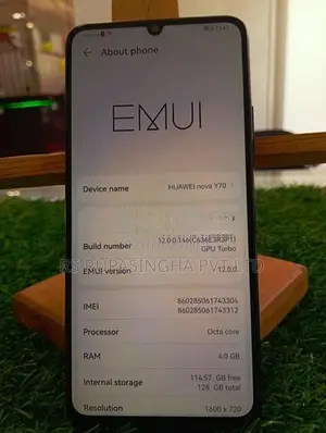 Huawei Nova Y70 4GB/128GB (Used)