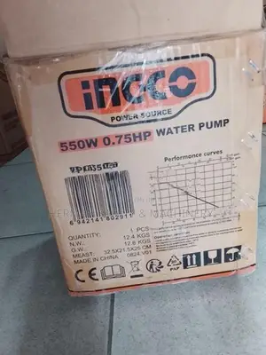 Ingco Brand Peripheral Centrifugal Water Pump Herman Pt 0461