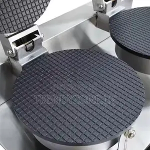 Industrial Electric Double Ice Cone Waffle Maker