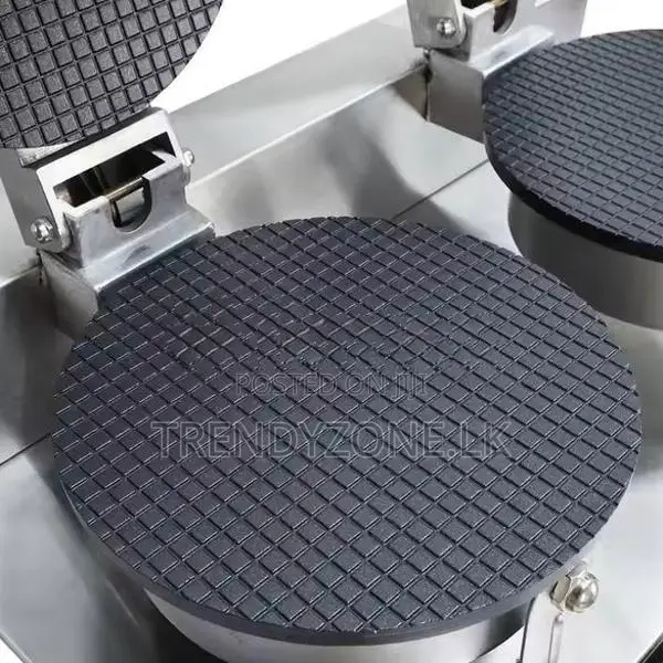 Industrial Electric Double Ice Cone Waffle Maker